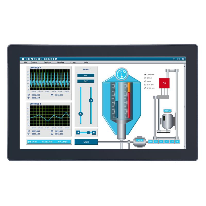 Panelmaster 2190, 21.5" Panel PC, PCAP Touch, Celeron J6412, 8GB RAM, 128GB SSD