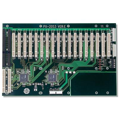 20 Slot akt. Backplane (2xPICMG, 18xPCI)