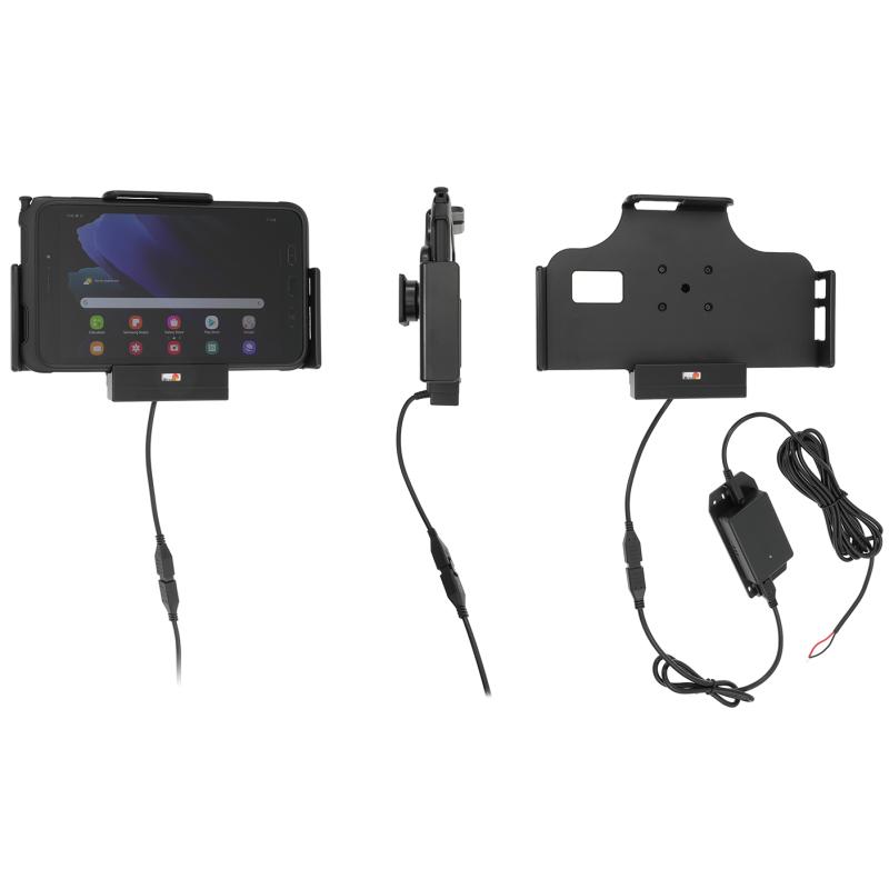 Ladestation (MOLEX), Kugelgelenk (Tilt Swivel), 10/24 V, MOLEX, inkl.: Netzteil (offenes Kabelende),