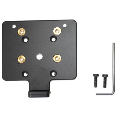 Montageplatte, AMPS-Löcher, ABS/Acetal, passend für: ZQ520