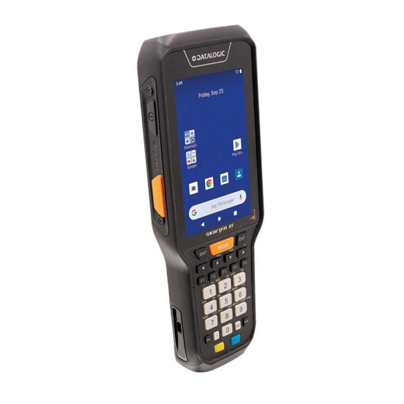 Datalogic Skorpio X5, RAM: 3GB, Flash: 32GB, 1D, Imager, BT, WLAN, NFC, Num., Android, 3500mAh