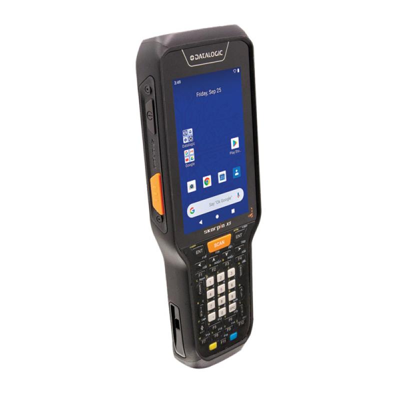 Datalogic Skorpio X5, RAM: 4GB, Flash: 64GB, 2D, Imager, BT, WLAN, NFC, Func.Num., Android, 3500mAh