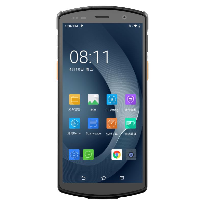 UROVO DT50X, 2D, BT, GPS, NFC, 2,2GHz, 4GB RAM, 64GB Flash, 2G/3G/4G, WiFi, Android 11