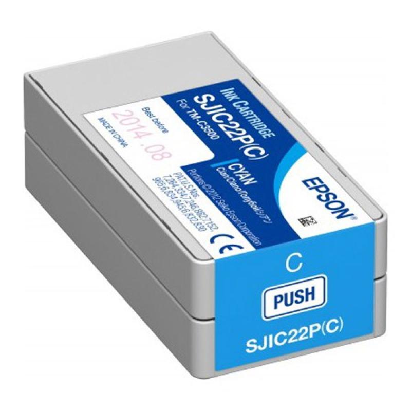 Epson Farbpatrone für TM-C3500 blau