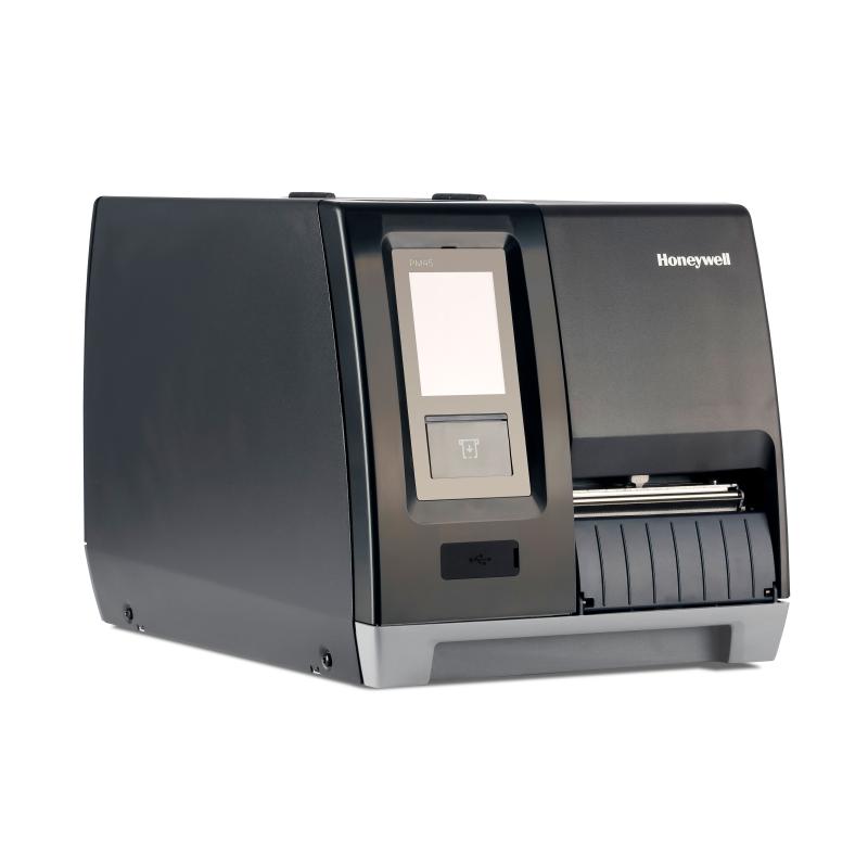 Honeywell PM45, 12 Punkte/mm (300dpi), Peeler, Disp., USB, USB-Host, RS232, LPT, Ethernet