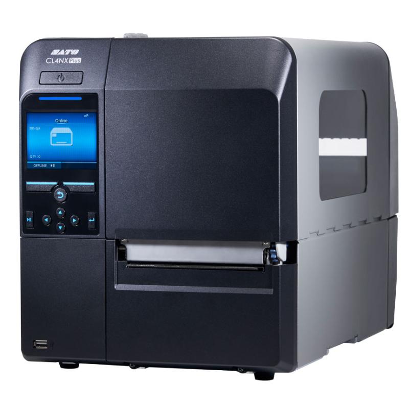 Sato CL4NX Plus (305dpi), Hochleistungs-Thermodrucker mit WLAN, Real Time Clock