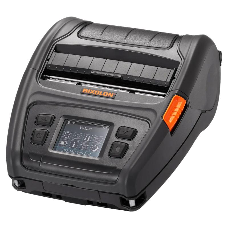 Bixolon XM7-40,TD, (203dpi), BT(iOS), LL Platen, LCD, Black Mark, Gap, Gürtelschlaufe, Akku, 6800mAh