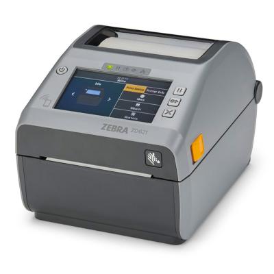 Zebra ZD621d, 8 Punkte/mm (203dpi), Cutter, Disp., RTC, USB, USB-Host, RS232, BT, Ethernet, WLAN, gr