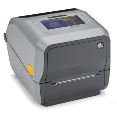 Zebra ZD621t, 8 Punkte/mm (203dpi), Peeler, Disp., RTC, USB, USB-Host, RS232, BT, Ethernet, WLAN, gr