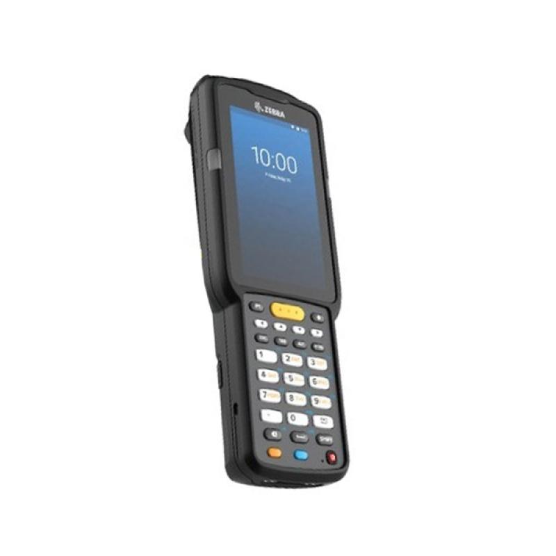 Zebra MC3300x, 2D, SE4770, SR, BT, WLAN, NFC, 29-Key numerisch., IP64, 45°, GMS, Android 10