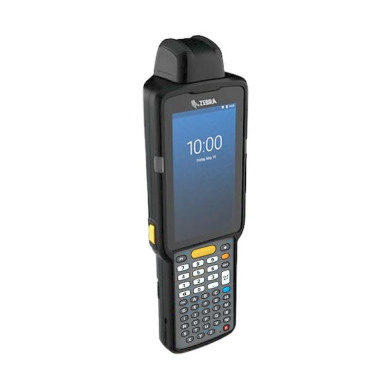 Zebra MC3300x, 1D, SR, BT, WLAN, NFC, 47-Key alpha-num., drehbarer Kopf, IP64, GMS, Android 10