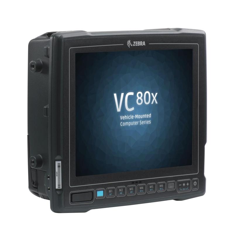 Zebra VC80X, Outdoor, USB, powered-USB, RS232, BT, WLAN, ESD, Android