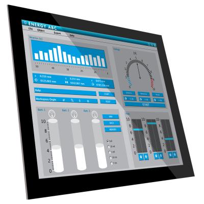 Hygrolion K5VE II, 15'' TFT LED Panel PC, PCAP, IP66, N95, 8GB RAM, 128GB SSD