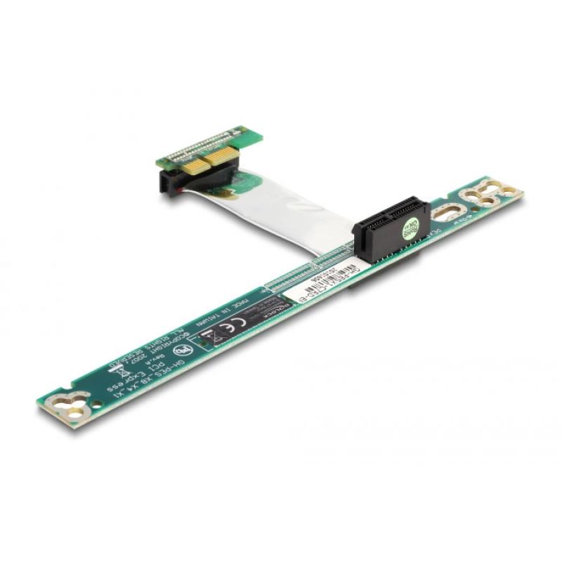 1U flexible PCI-Express Riserkarte x1