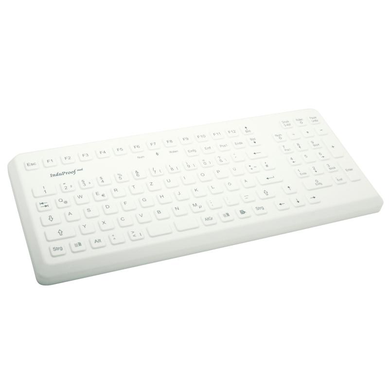 medizinische Tastatur, DEU, USB, grau