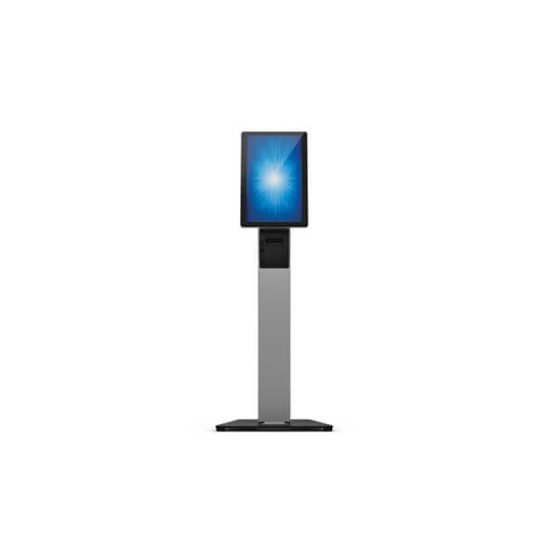 Elo Self-Service Floor Multimedia Stand-Erweiterung, schwarz-silber (15"-22")