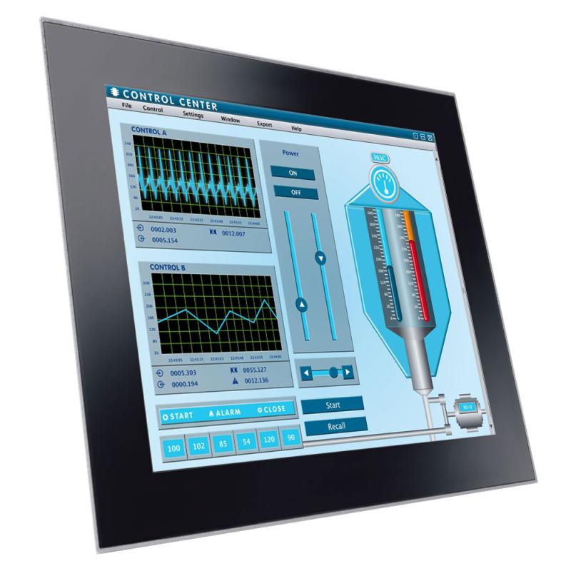 10.4" Touchmonitor mit 12-24V DC PCAP