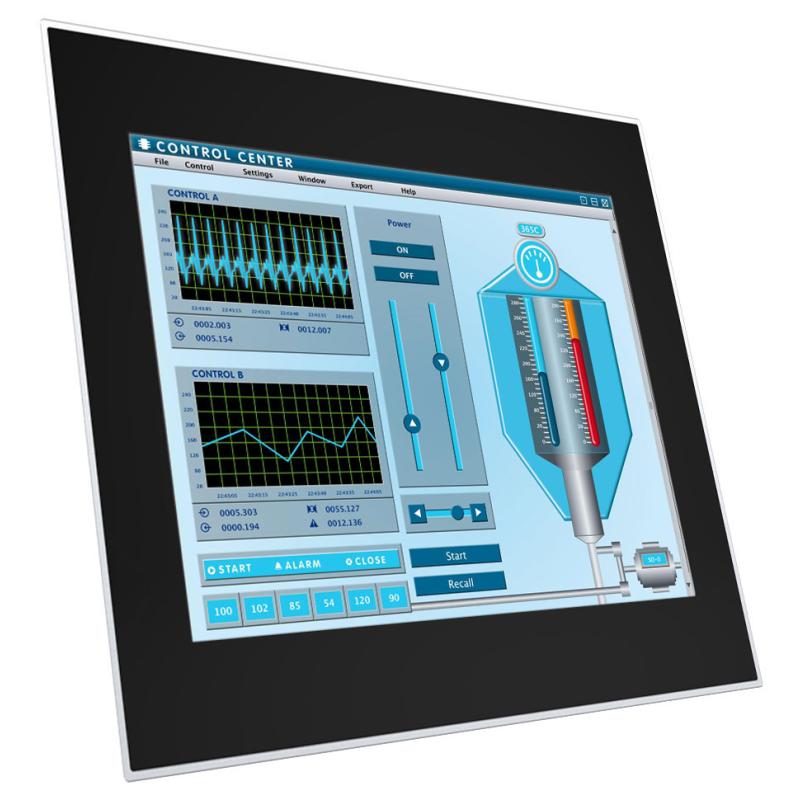 12.1" Touchmonitor mit 12-24V DC PCAP