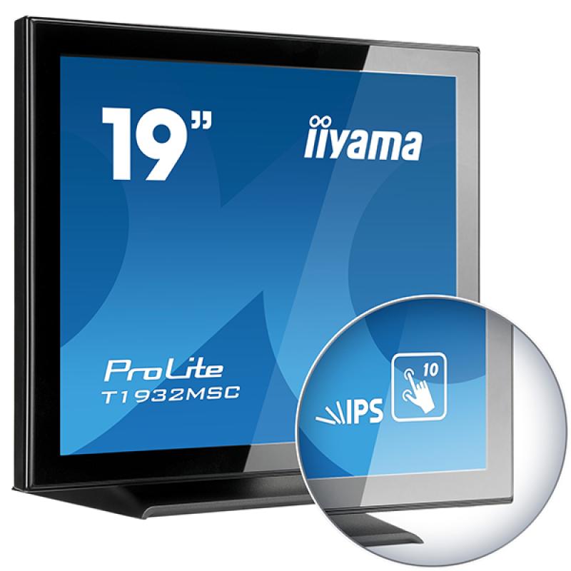 iiyama ProLite T1932MSC, 48,3cm (19''), Projected Capacitive, Multi Touch, schwarz