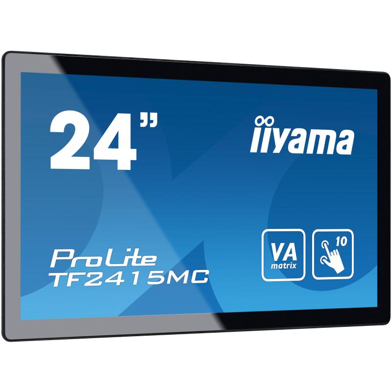 iiyama ProLite TF2415MC-B2, 23,8'', PCAP, 10 TP, Full HD, schwarz, open-frame