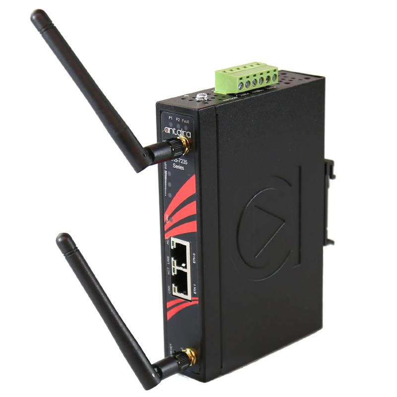 Industrial Router, WiFi , 802.11 b/g/n/ac, 867Mbits, 2,4Ghz/5Ghz, -10 - 60C