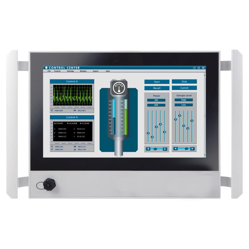 Mobiler Panel-PC 21,5", Panel-PC mit Wagen und Akku