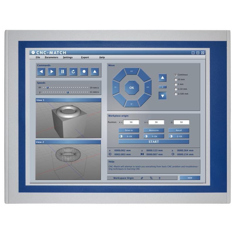 Panelmaster 0881, 8" Panel PC, J1900, 4GB, 128GB SSD