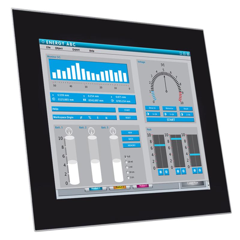 Panelmaster 1983, 18.5" Panel PC, PCAP-Touch, J1900, 4GB, 128GB SSD