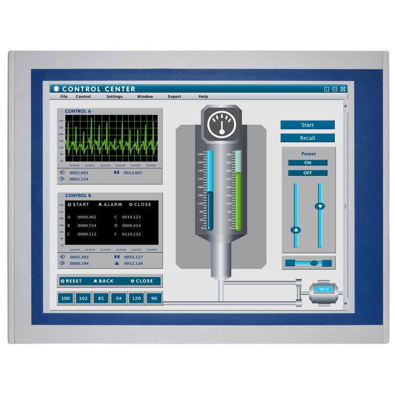 Panelmaster 1984, 19" Panel PC, J1900, 4GB, 128GB SSD