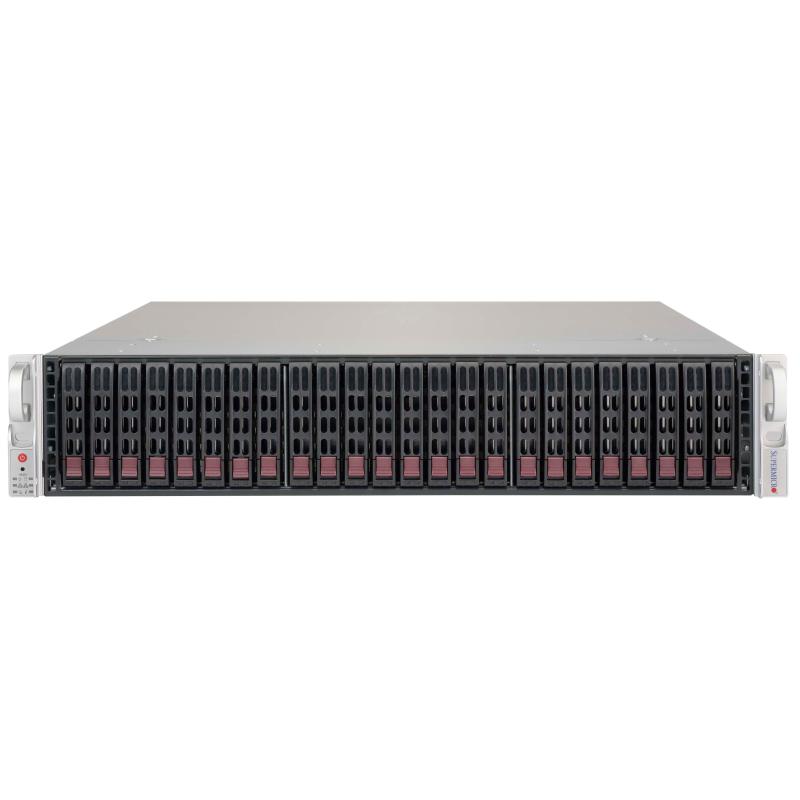 ICO JBOF-Rack R21A 2HE 24x 2,5" inkl. LSI SAS 9300-8e HBA