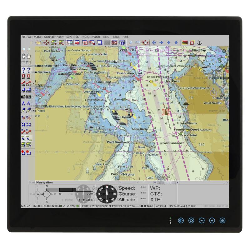 Panelmaster Marine 1990, 19" Panel PC, PCAP Touch, Core i5, 8GB, 128GB SSD