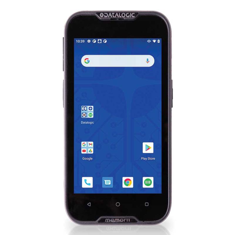 Datalogic Memor 11, 2D, 12,7cm (5''), GPS, Gun, USB-C, BT, WLAN, Android, Kit (USB), GMS, schwarz