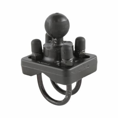 RAM Mounts Doppel-Schraub-Klemme Rohre/Stangen/Lenker-B-Kugel (1 Zoll), für Durchm. 19,1 - 31,8mm