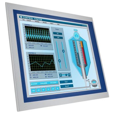 8" Touchmonitor mit 12-24V DC, resistiv